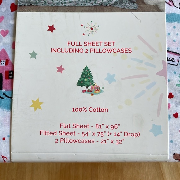 NWT Cath Kidston Shine Bright Cream Full Sheet Set - Picture 5 of 17